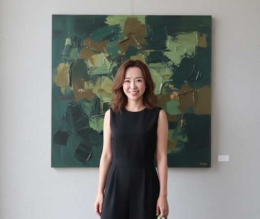 Hur Young Soon (Ayu), pendiri Super K Beauty, tersenyum ramah.