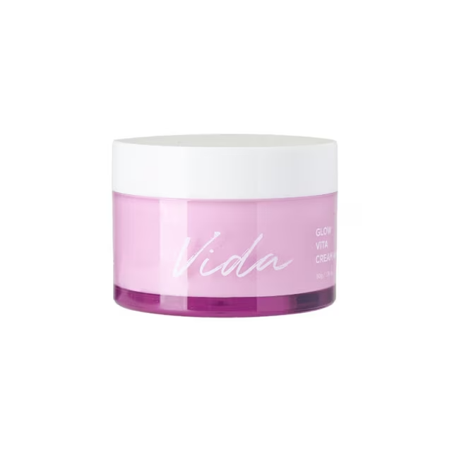 Vida Glow Vita Cream, pelembap esensial untuk rutinitas skincare Korea.